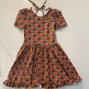 Girlhood by Little Stocking Co. Floral Twirl Dress